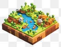 PNG  Cute toy brick world outdoors cartoon green.