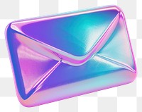 PNG Mail icon iridescent white background lightweight technology.