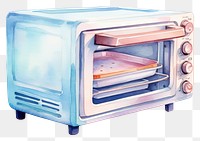 PNG Electric toaster oven appliance technology device.
