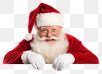 PNG  Santa claus christmas white background celebration. AI generated Image by rawpixel.