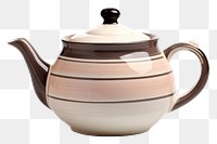 PNG Pottery off-white teapot pottery cookware bottle.