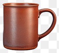 PNG Pottery mug pottery beverage coffee.