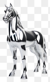 PNG Mammal animal horse white background.