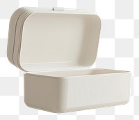 PNG Lunch box mockup white simplicity rectangle.