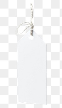 PNG Door hanger tag mockup paper accessories decoration.