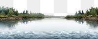 PNG River landscape nature outdoors. AI generated Image by rawpixel.