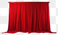 PNG Theatre curtain stage red.