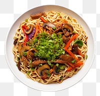 PNG Noodles noodle spaghetti vegetable.