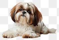 PNG Shih tzu dog mammal animal puppy.