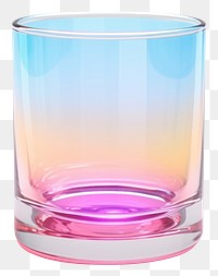 PNG Glass transparent cylinder vase.