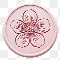 PNG Flower craft pink art.