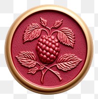 PNG Seal Wax Stamp Raspberry raspberry jewelry locket.