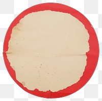 PNG Red circle paper white background rectangle.