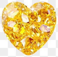 PNG  Yellow heart backgrounds gemstone jewelry