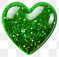 PNG  Green heart gemstone emerald jewelry. AI generated Image by rawpixel.