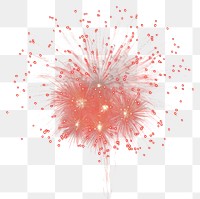PNG  Fireworks outdoors night illuminated. AI generated Image by rawpixel.