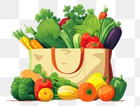 PNG Fruits and vegetables bag plant food.