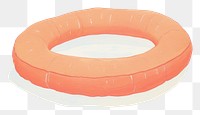 PNG  Floatie inflatable white background rectangle.