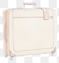 PNG  Luggage suitcase white background architecture.