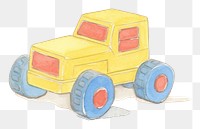 PNG  Toy vehicle white background transportation.