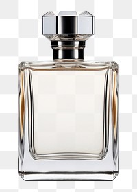 PNG Modern Perfume bottle perfume cosmetics white background.