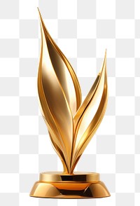 PNG Golden award abstract trophy lighting wealth luxury.