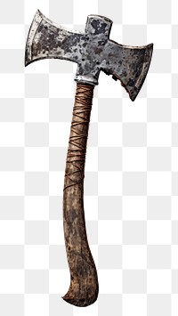 PNG A viling ax weapon tool 