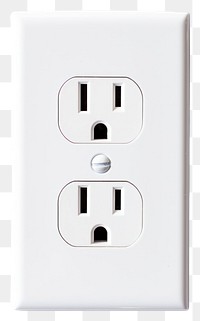 PNG A White Electrical Outlet electrical outlet electricity technology.