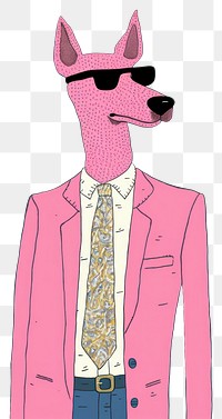 PNG Giraffe businessperson cartoon mammal animal.