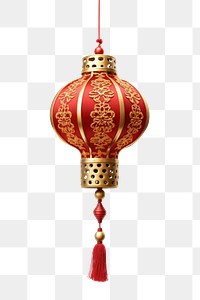 PNG  Chinese lantern decoration tradition gold.