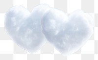 PNG  Heart shaped cloud sky outdoors.