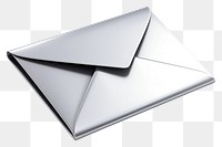 PNG Mail icon Chrome material envelope silver shape.