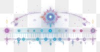 PNG Astrology border light line illuminated. AI generated Image by rawpixel.