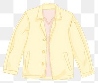 PNG  Jacket cartoon sleeve blouse. AI generated Image by rawpixel.