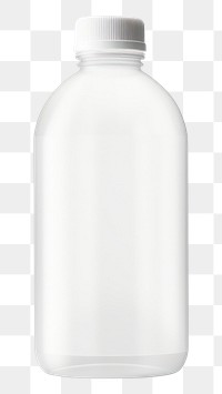 PNG White plastic bottle glass milk 