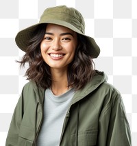 PNG Asian woman traveler portrait smiling jacket.