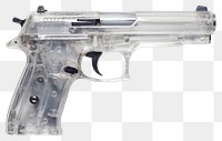 PNG  Gun handgun weapon white background.
