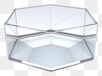 PNG Hexagon furniture crystal glass.