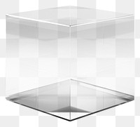 PNG Hexagon glass transparent white background.