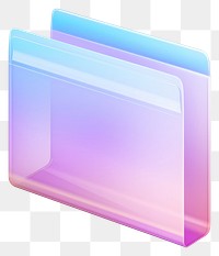 PNG 3d transparent glass style of folder icon white background technology multimedia.