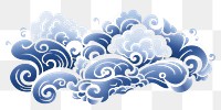 PNG Chinese cloud backgrounds pattern white.