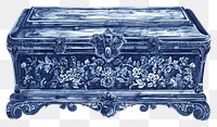 PNG  Antique of casket furniture white background architecture.
