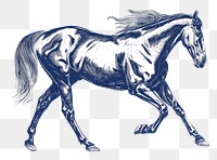 PNG  Antique of horse drawing sketch animal.