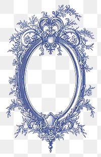 PNG  Antique of mirror pattern drawing sketch.