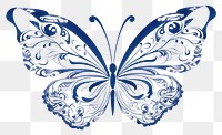 PNG Butterfly flying pattern animal white.