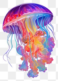 PNG A jellyfish invertebrate translucent creativity