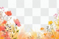 PNG Spring and summer flower backgrounds sunlight. AI generated Image by rawpixel.