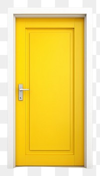 PNG Empty door open yellow white background architecture.