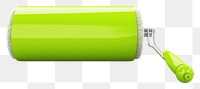 PNG Wall paint roller white background cylinder dynamite.