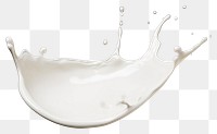 PNG  A milk splash white splattered splashing.